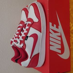 Nike Ebernon Low PRM White University Red Black